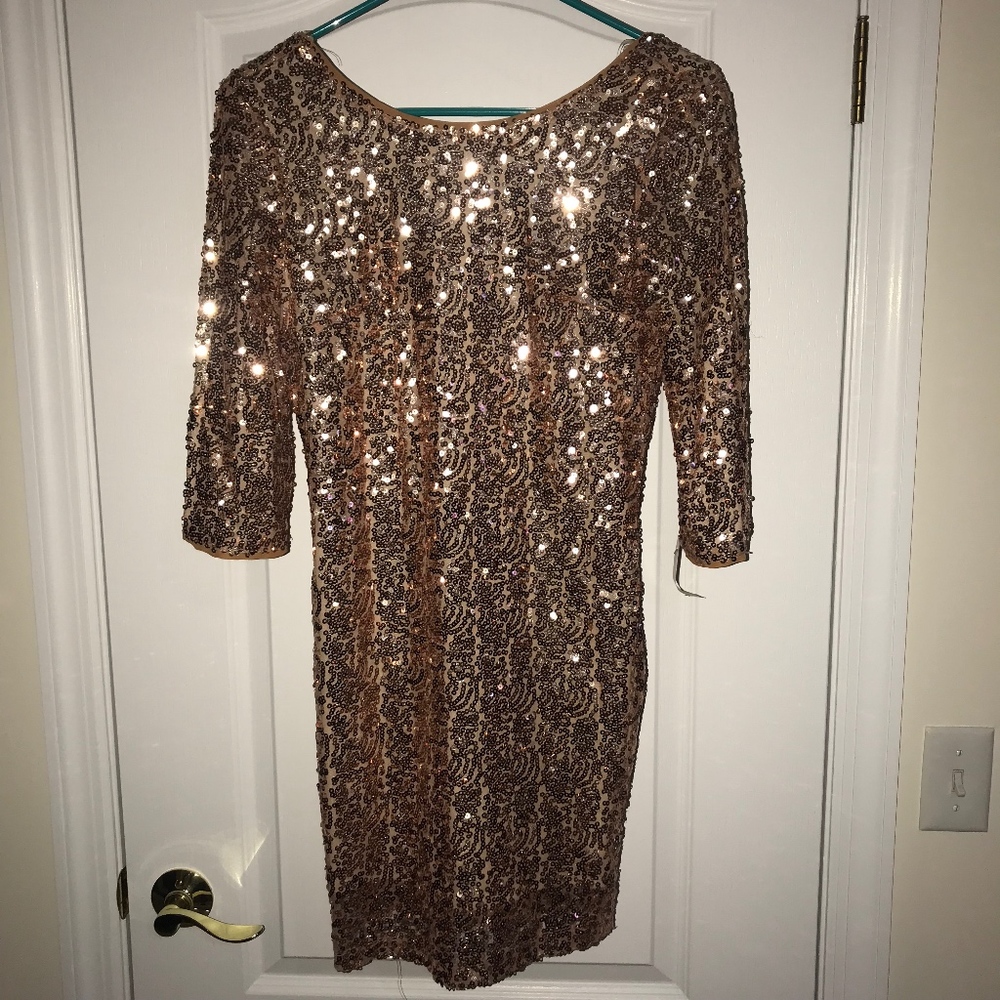 Gold Sparkle Dress